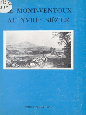 cover image of Le Mont Ventoux au XVIIIe siècle